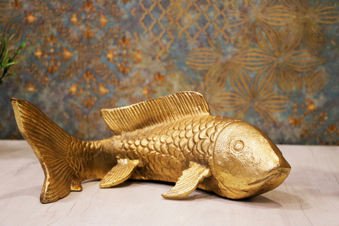 Golden Koi Accent Piece -large