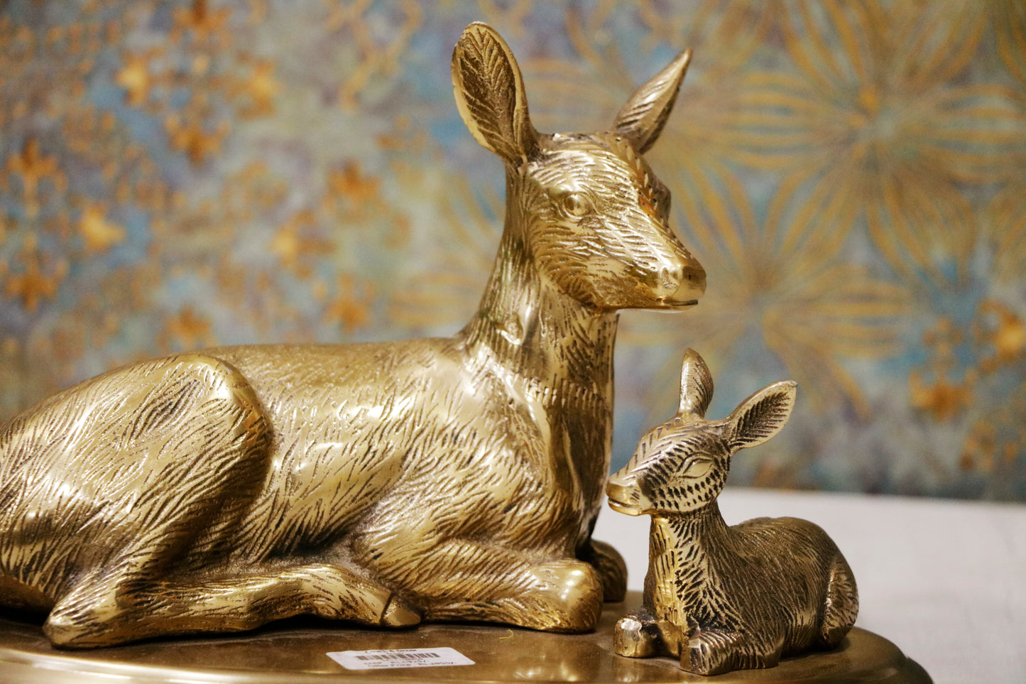 Graceful Bond – Deer and Fawn Art Piece