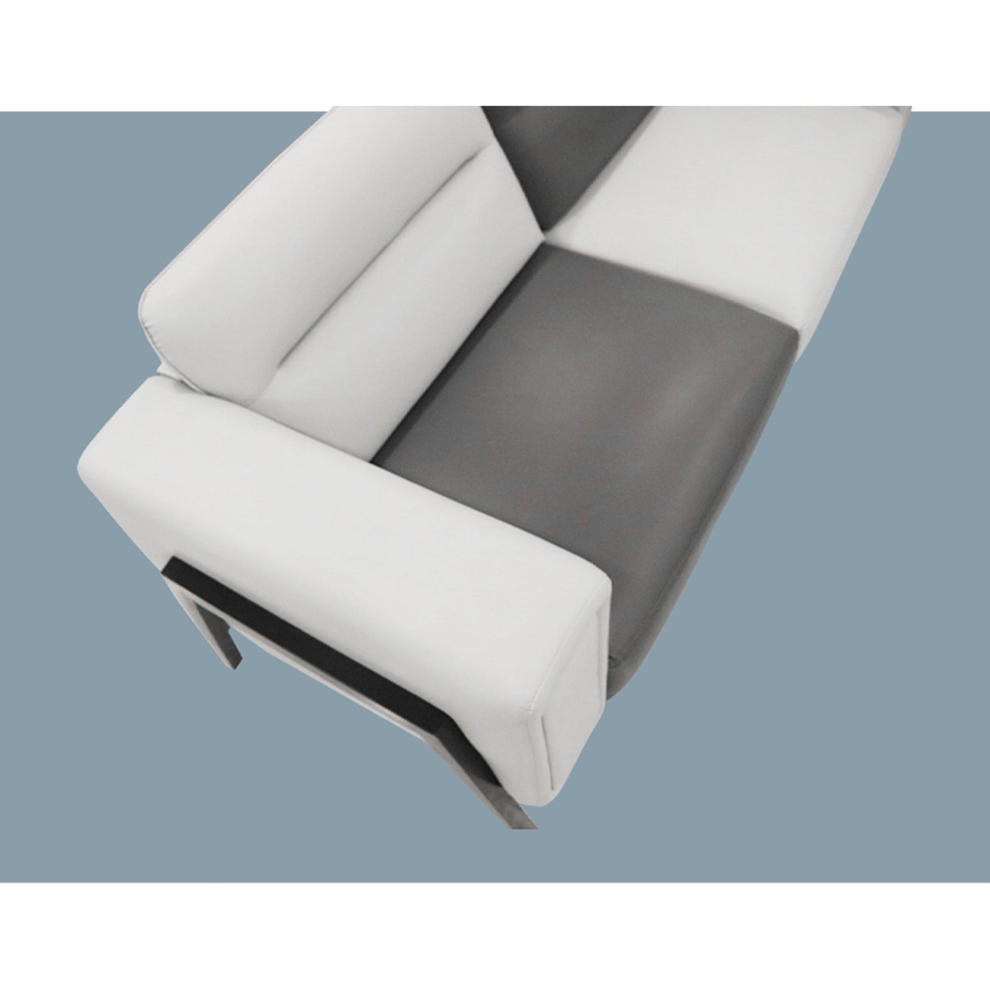 3+2 Seater Sofa Set - Black & White