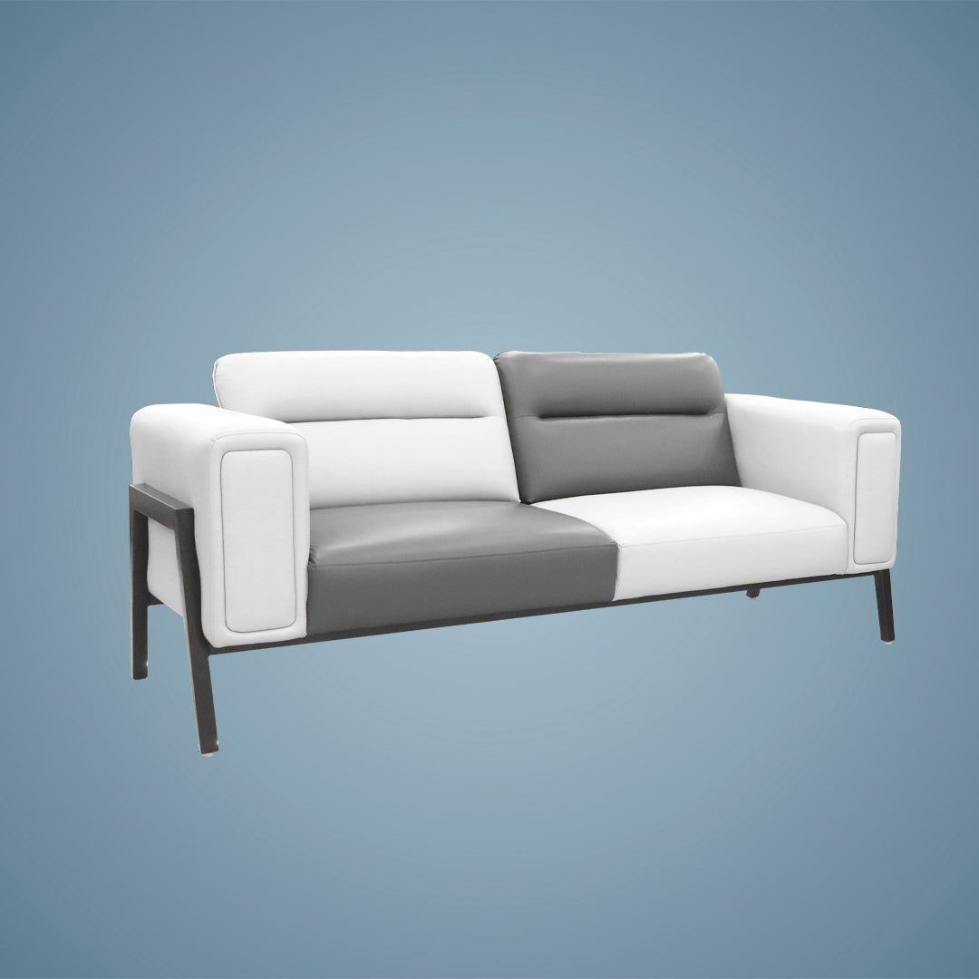3+2 Seater Sofa Set - Black & White