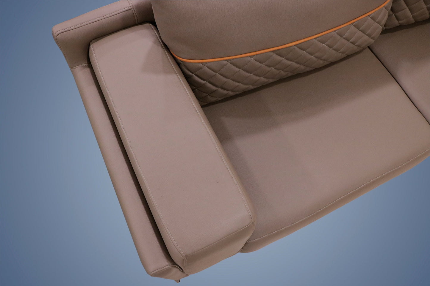 3+2 Seater Sofa Set - brown