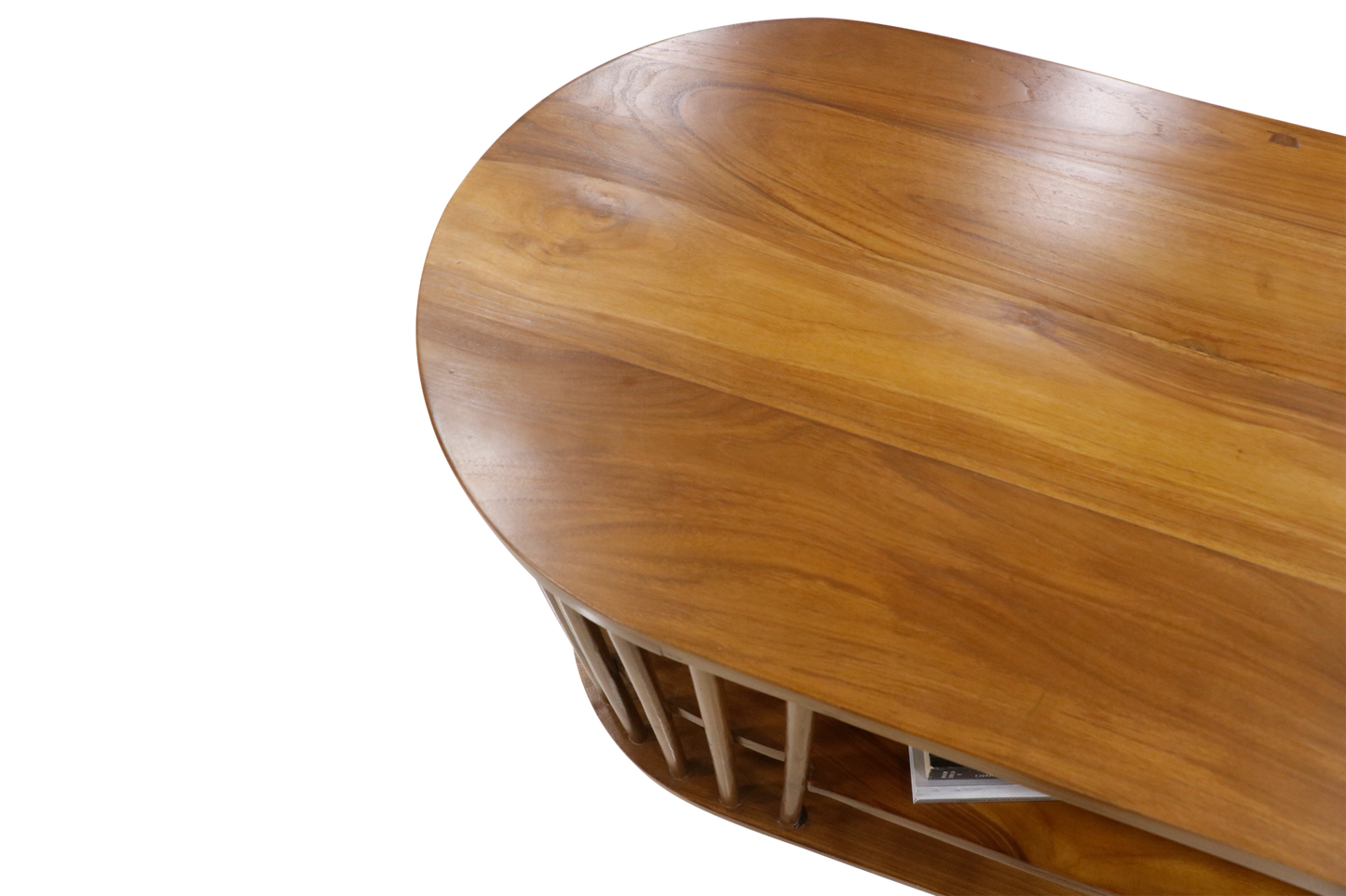 Mid-Century Wooden TV Cabinet