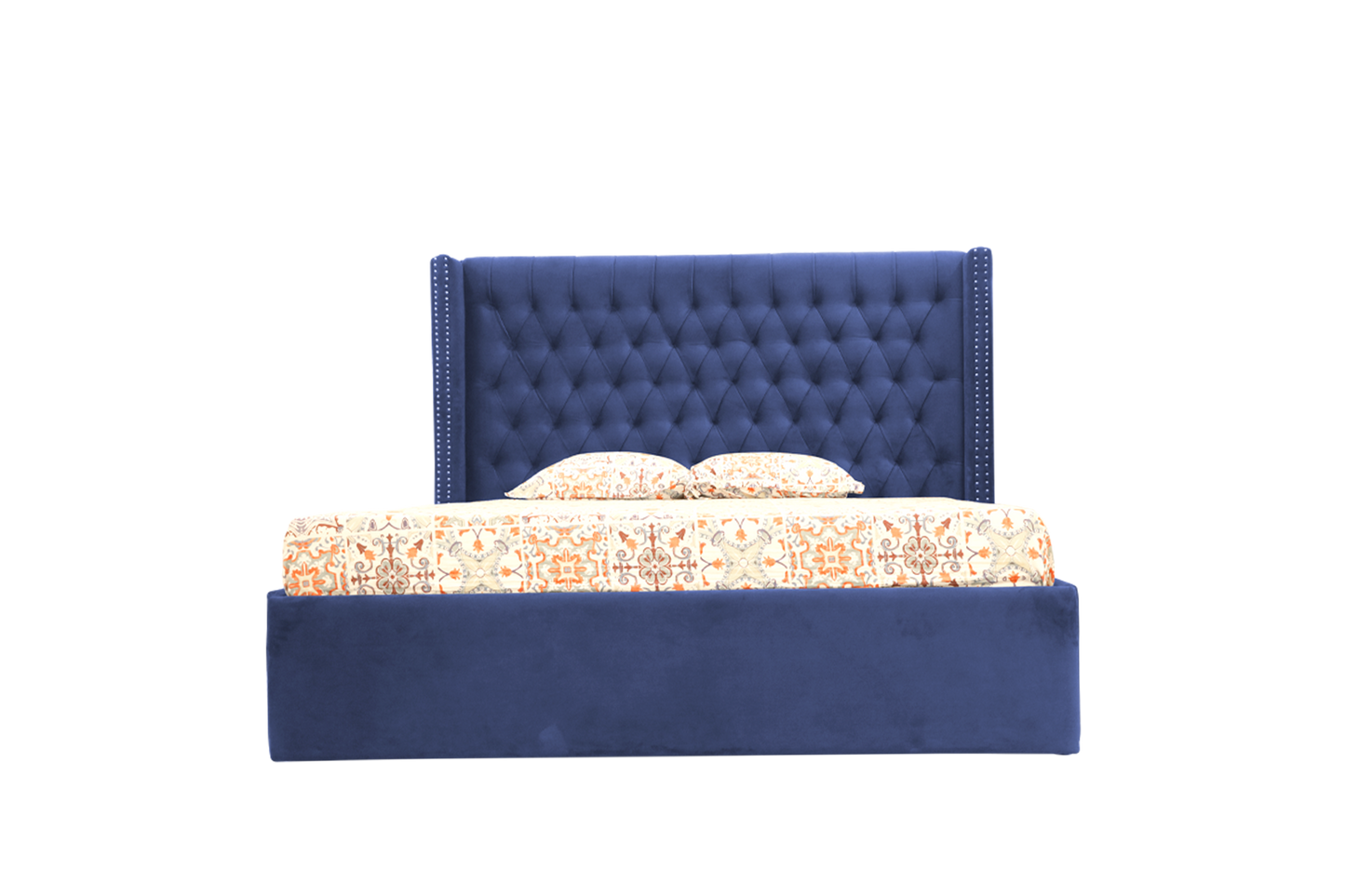 Royal Indigo Storage Bed – Smart Luxury Redefined