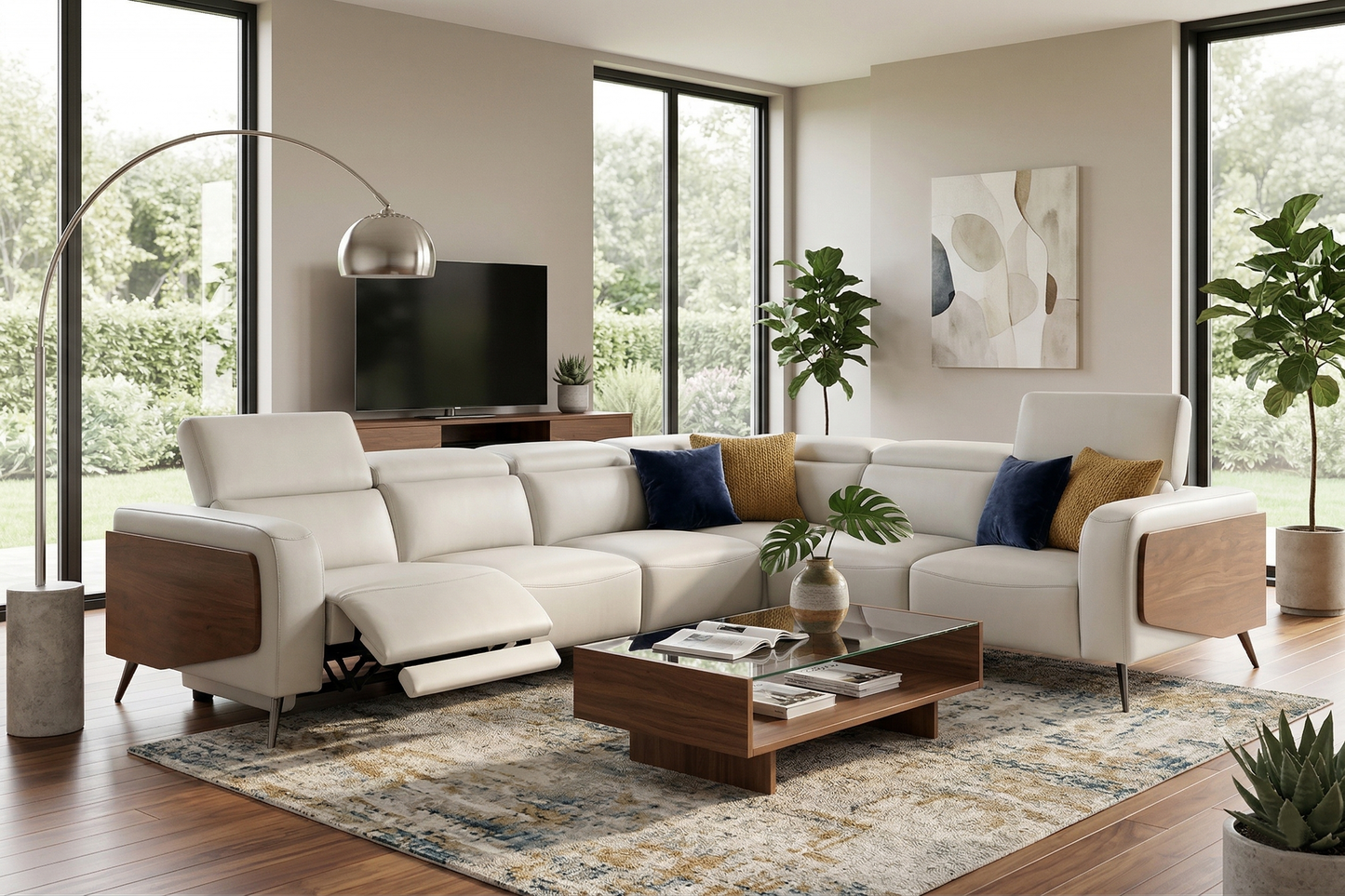 HA 15 L Shaped Corner Couch