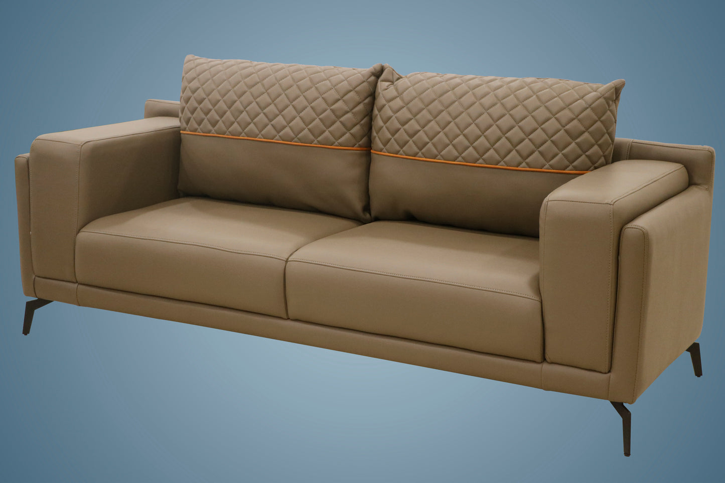 3+2 Seater Sofa Set - brown