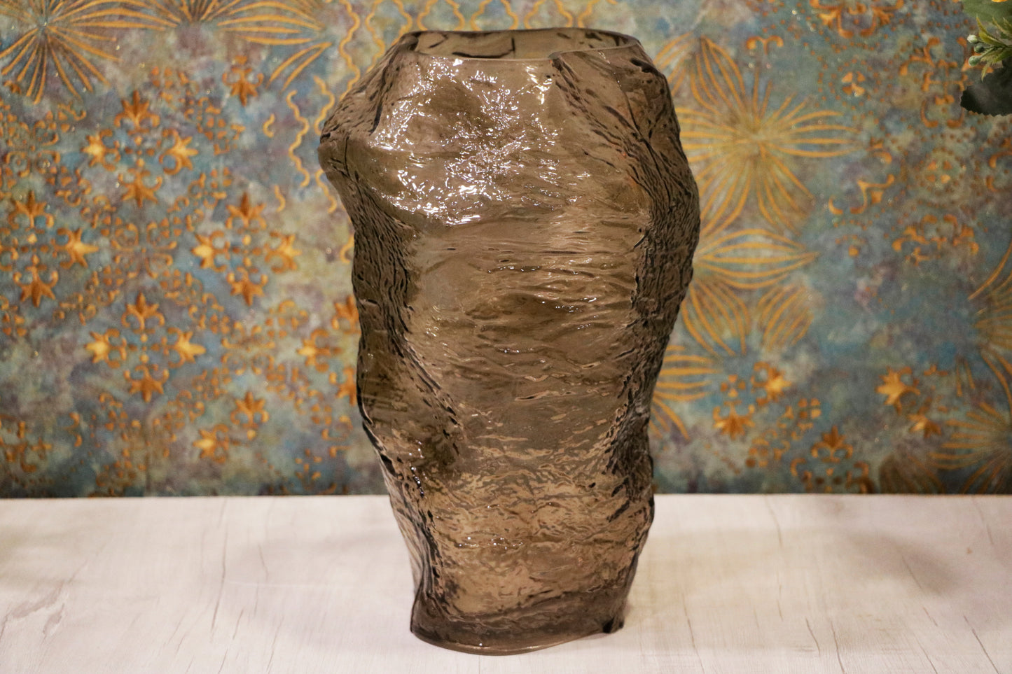 Emerald Terrain vase