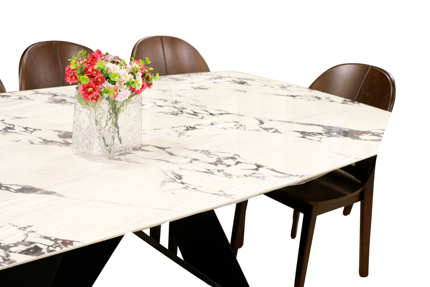 Tiles Marble dining table set 22