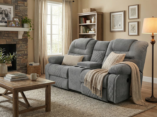 2 seater Recliner motorized