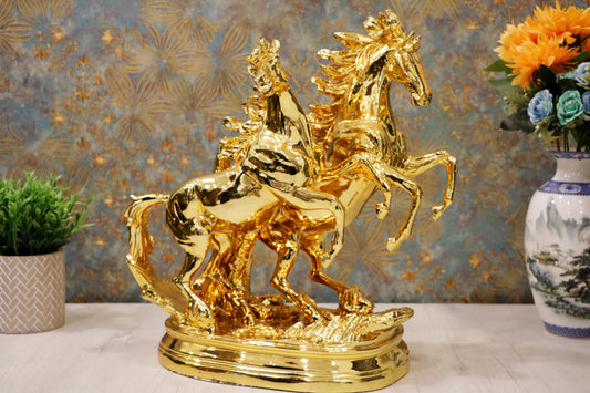 Twin Stallions of Triumph