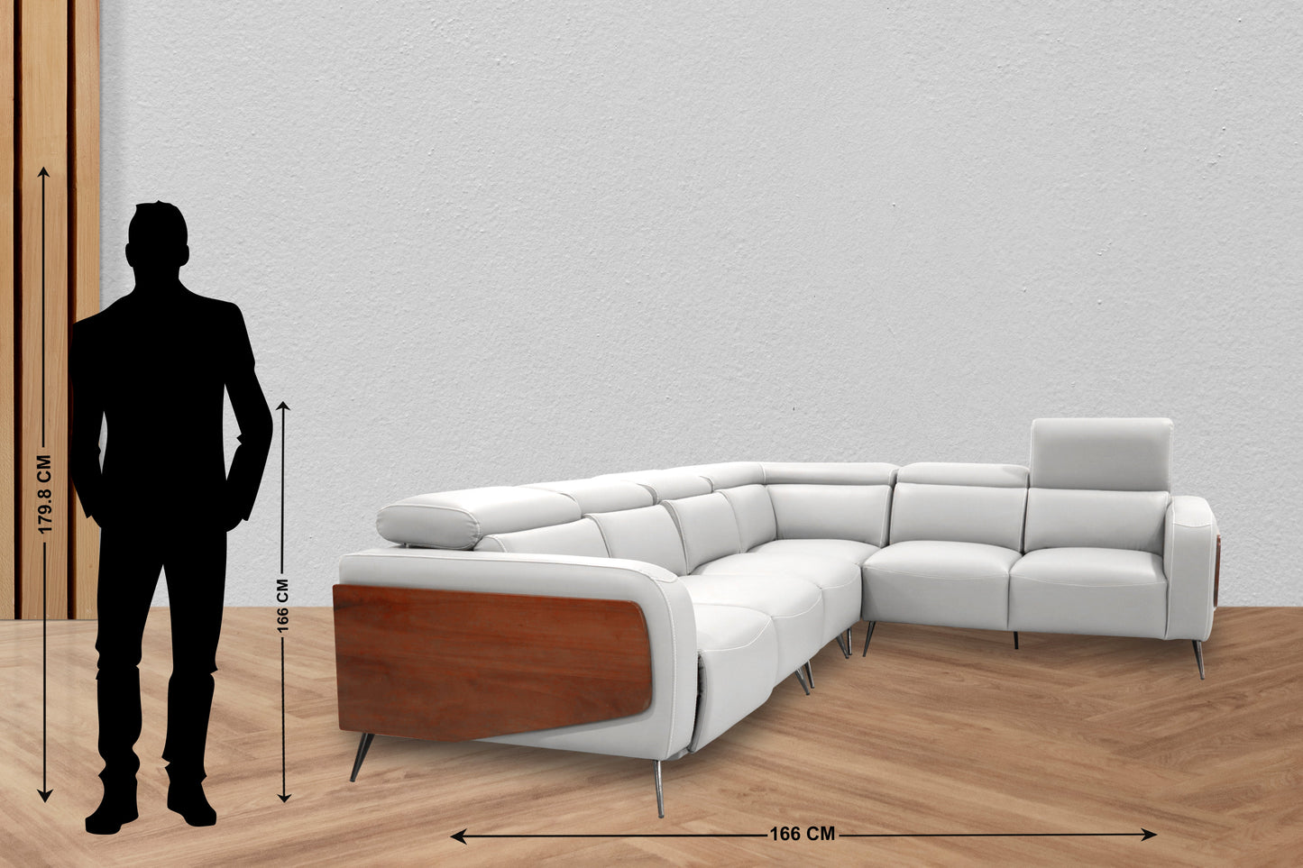 HA 15 L Shaped Corner Couch