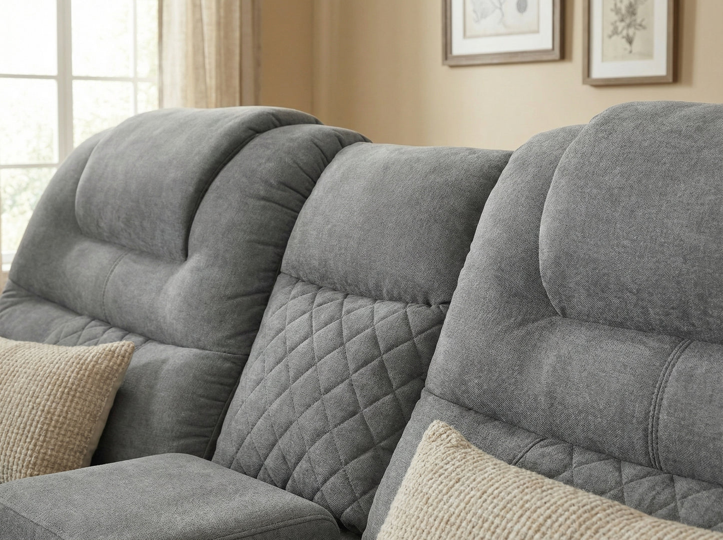 2 seater Recliner motorized